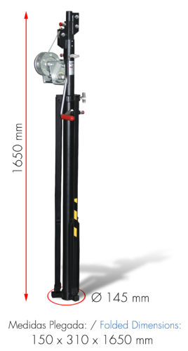 ELC-710 Medidas Plegada