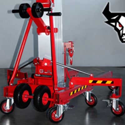TORO Lifters with ALL-TERRAIN wheels to make it easier to transport