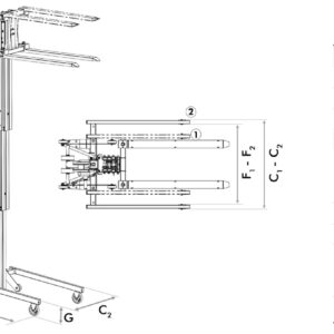 Manual-stacker-with-extra-reach-TORO-E-501/C