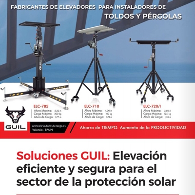GUIL Showcases its Lifting Solutions in Protección Solar Magazine