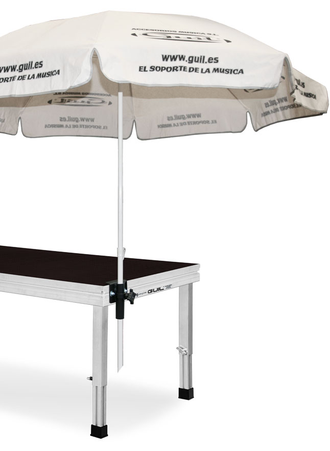 Soporte-para-sombrilla-parasol-SB-TM-01+SOMBRILLA-BLANCA
