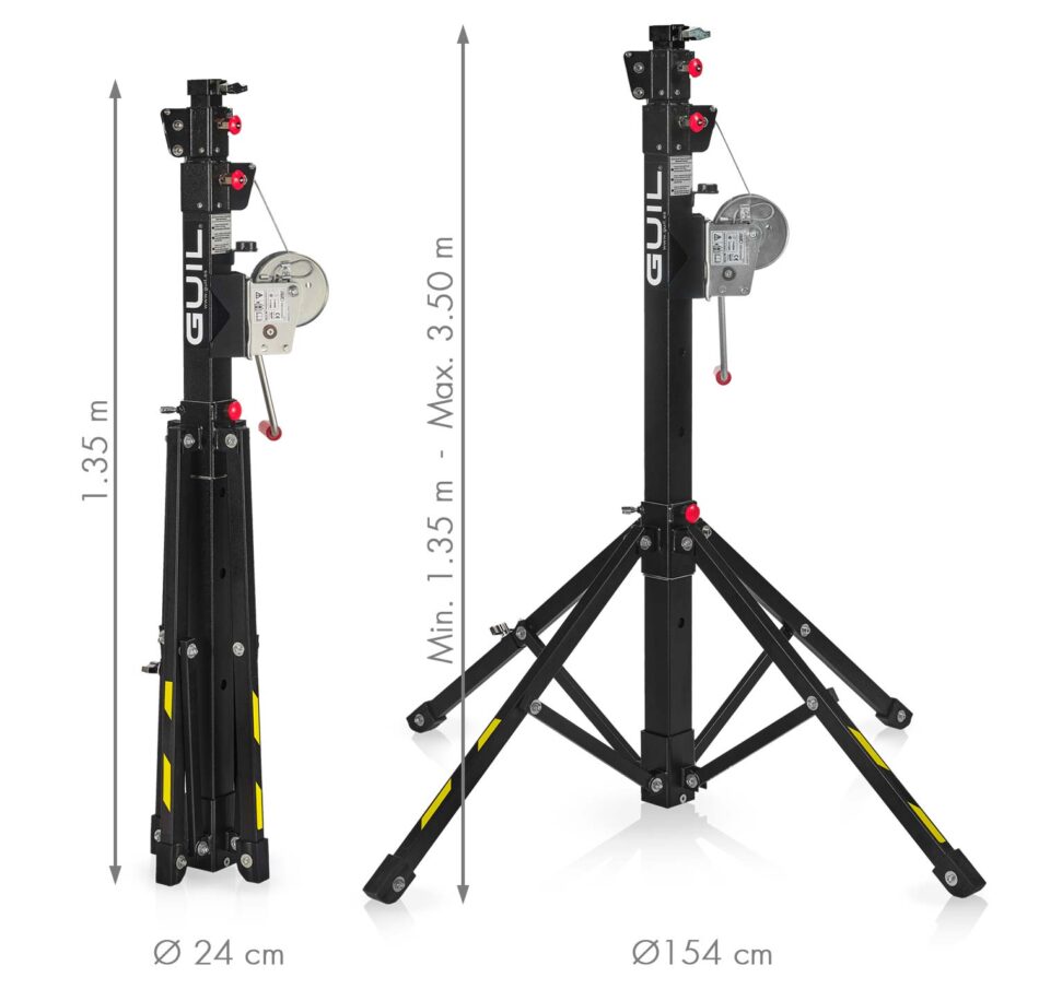 Lifting tower ELC-720 - Measurements