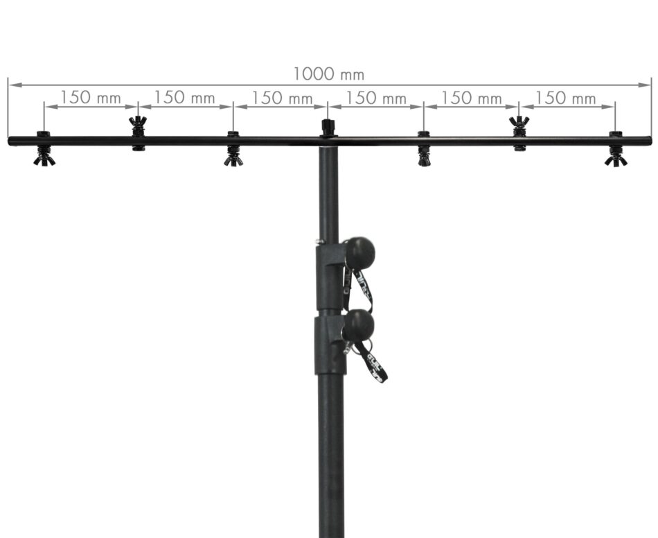 Manual lighting stand with crossbar - TF-08