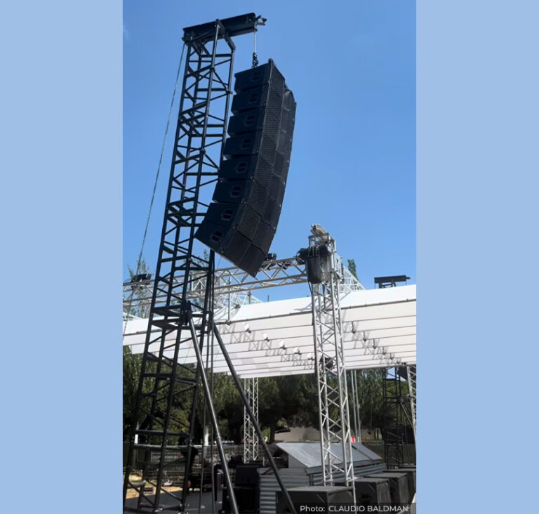 Rigging tower for line array systems - Ref. TMD-570 | GUIL