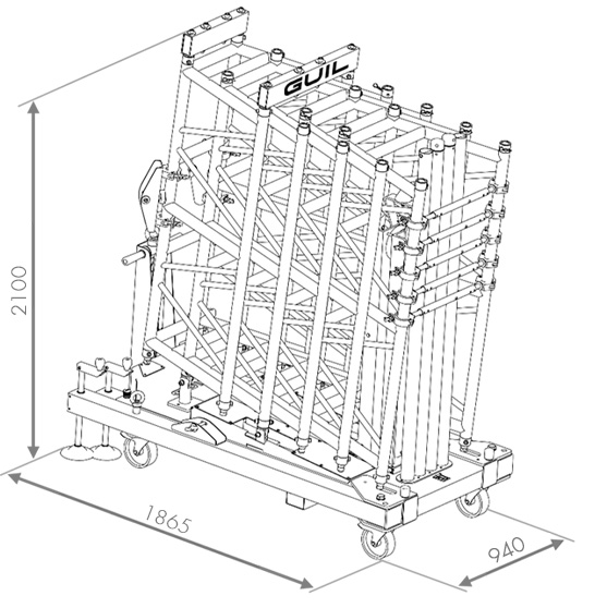 Torre-para-Line-Array-TMD-570-plegadas