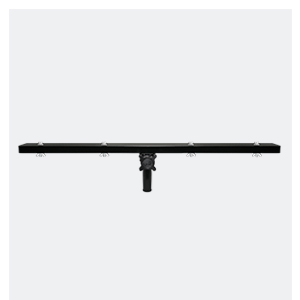 Crossbars and adaptors for spotlights and speakers