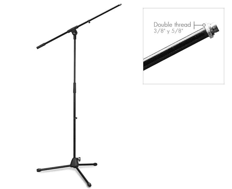 Microphone stand with boom arm - Ref. PM-22