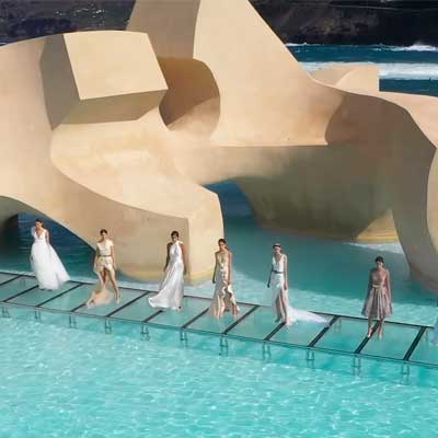 GUIL’s transparent platforms in the Tenerife Volcanic Fashion Show