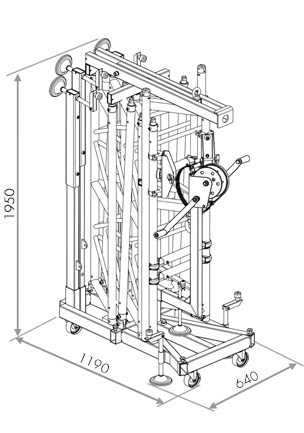 Lifting-towers-for-Line-Array-TMD-545-N