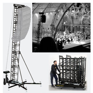 Modular towers for line array and truss
