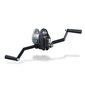 Hand winch with automatic brake and 2 crank handles -BULL200D