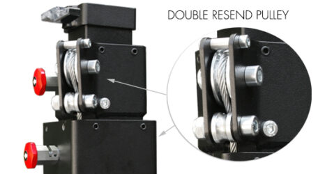 Double-resend-pulley