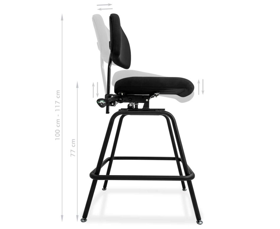 Silla contrabajista percusionista director orquesta SL-21