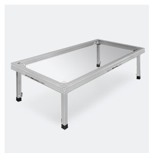 Tarimas con panel transparente